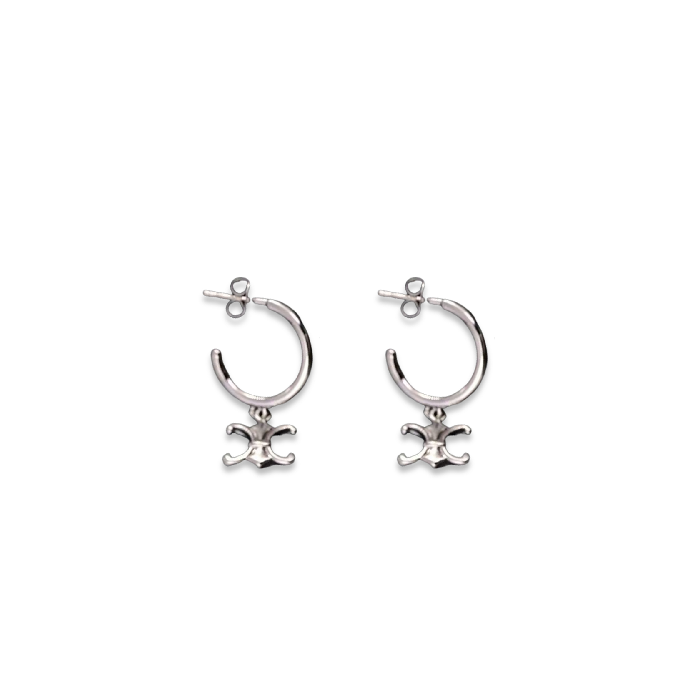 CELINE TRIOMPHE EARRINGS 461IY6SIL.36SI